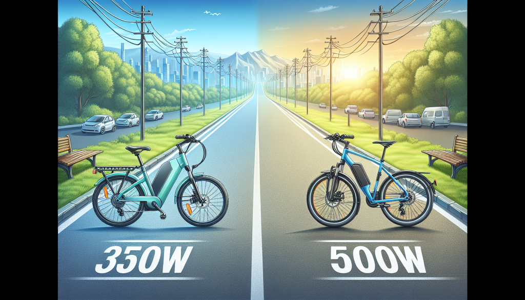 What Is The Difference Between 350W And 500w Ebike?